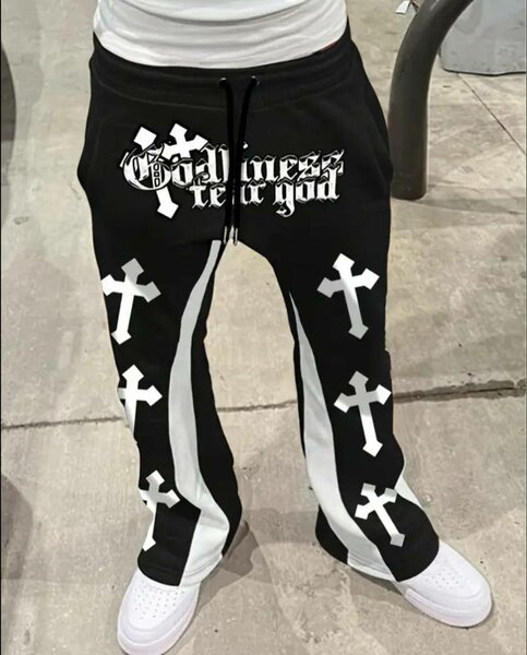 Pantalons gothiques unisexes élégants