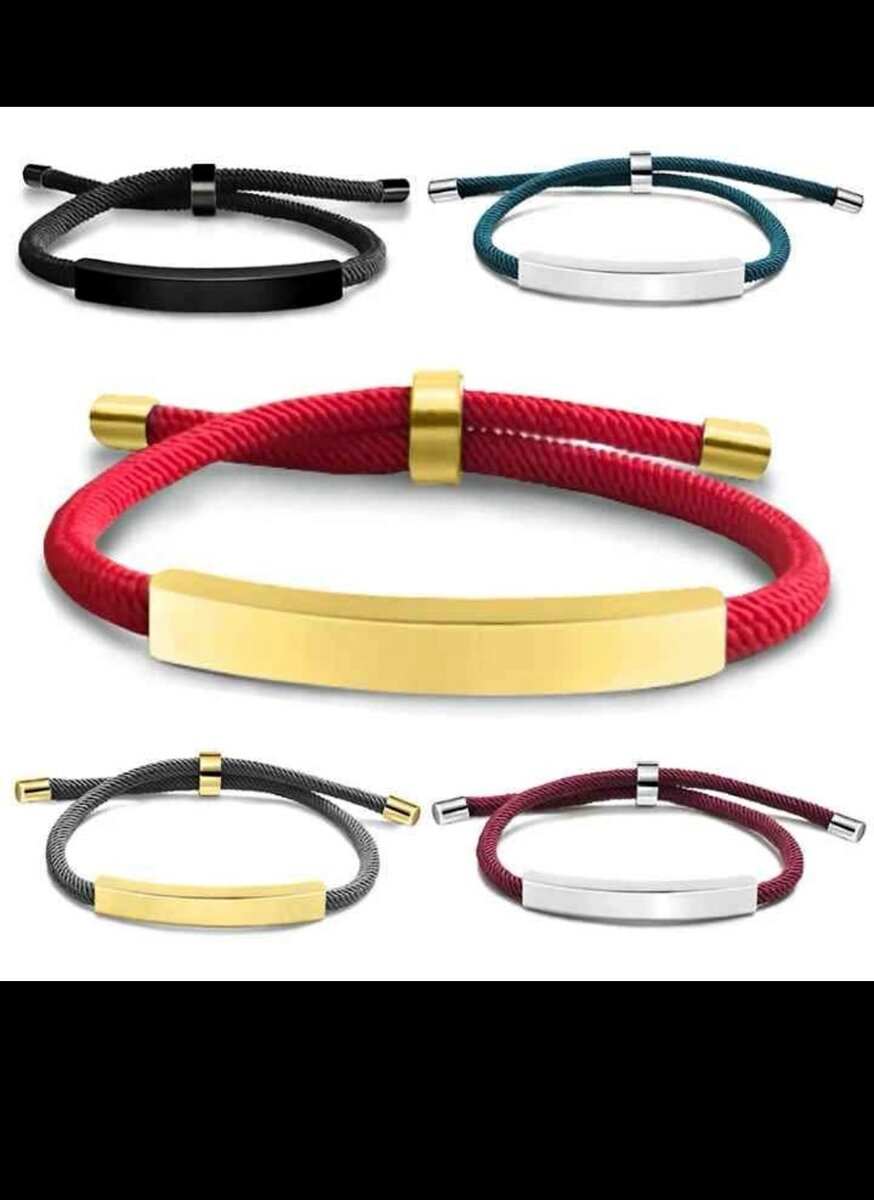 Bracelets tressés élégants