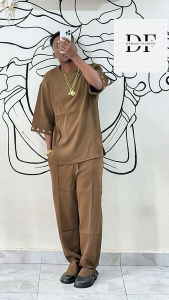 Tenue décontractée en lin