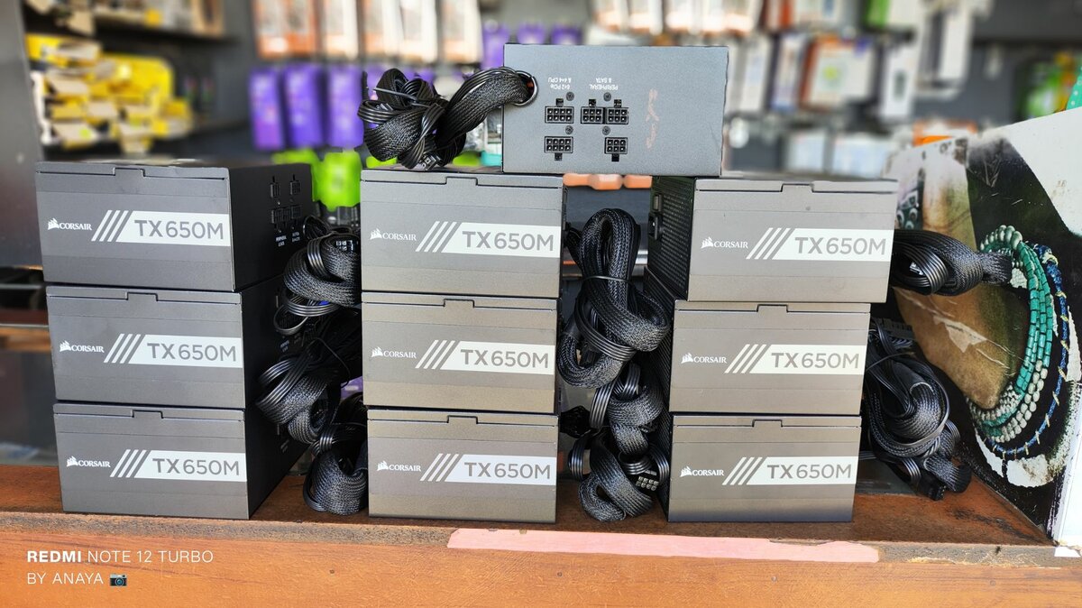 Corsair 650W 80 Plus Gold Certified Power Supply