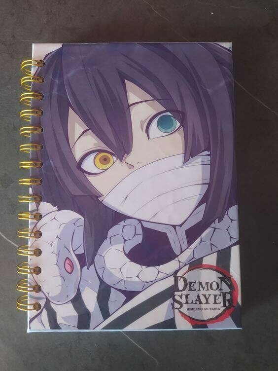 Carnet Spirale Anime Design