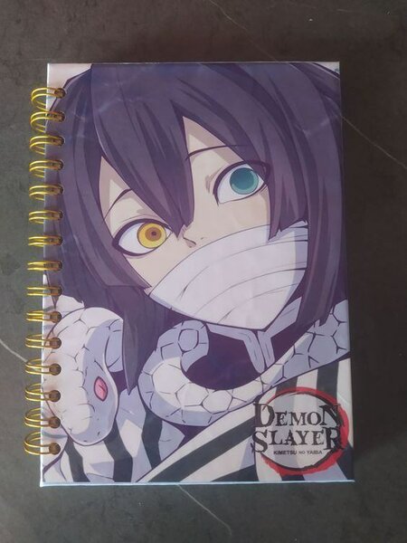 Carnet Spirale Anime Design