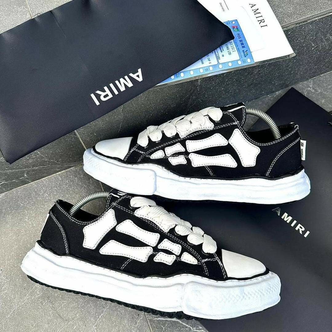 Sneakers Noirs Blancs Unisexes