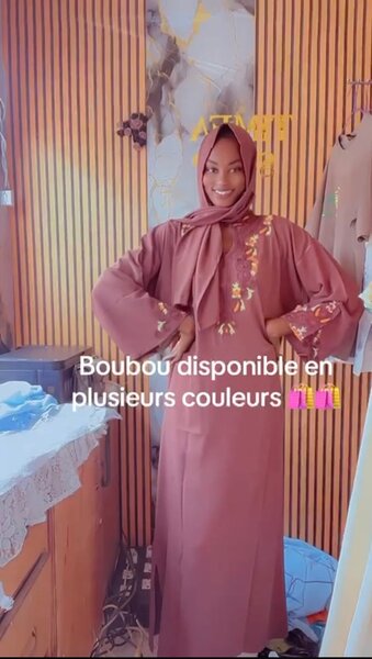 Boubou Africain pour Femme