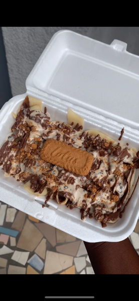 Fettucine au Nutella+biscuits