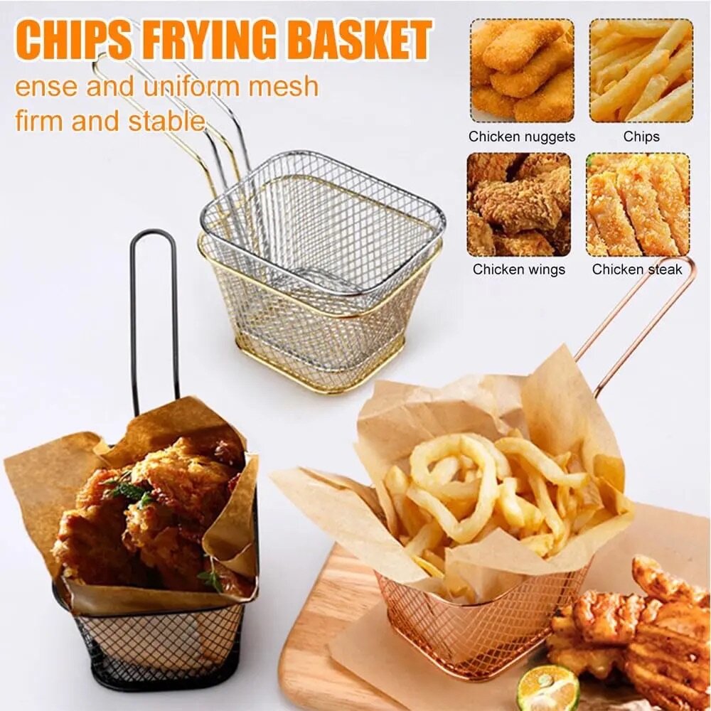 Chips frying basket