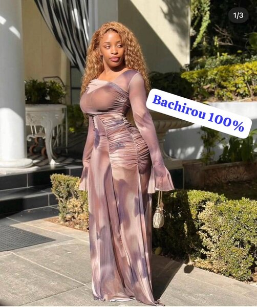 Robe élégante longue soirée