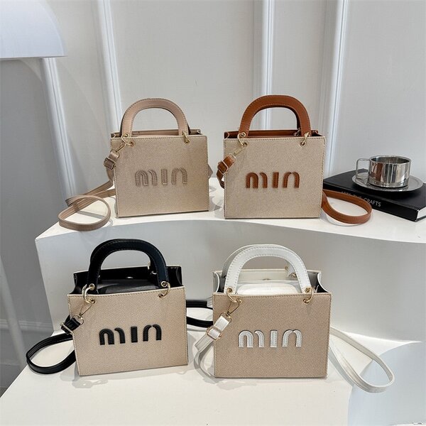 Sac à main tendance en toile