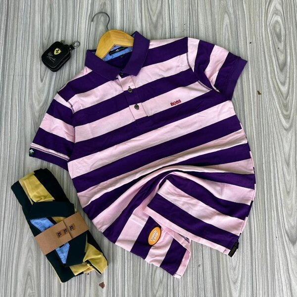 Folded Stripes Lacoste