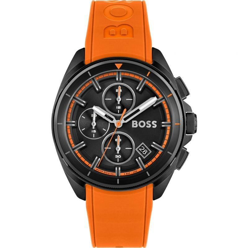 Hugo Boss Orange Rubber Strap Men's Watch - HB1513957