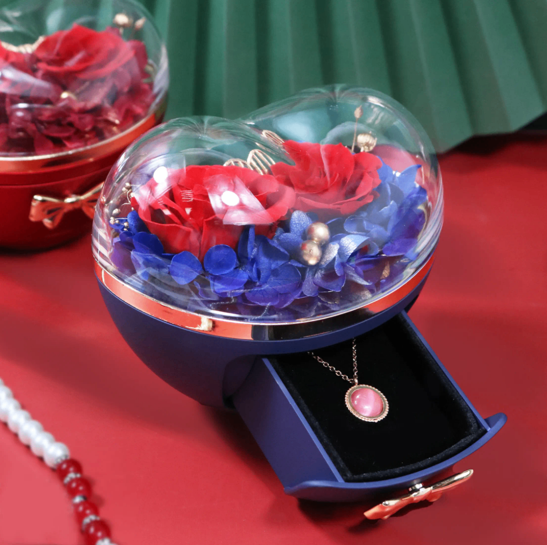 Boîte à fleurs éternelles