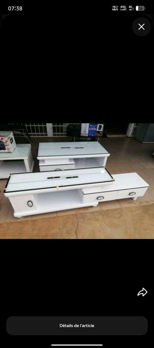 Meuble TV moderne en bois