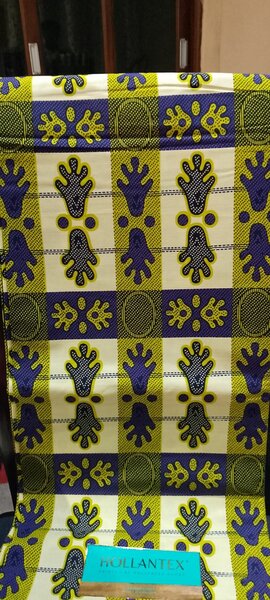 Tissu Wax Africain Coloré