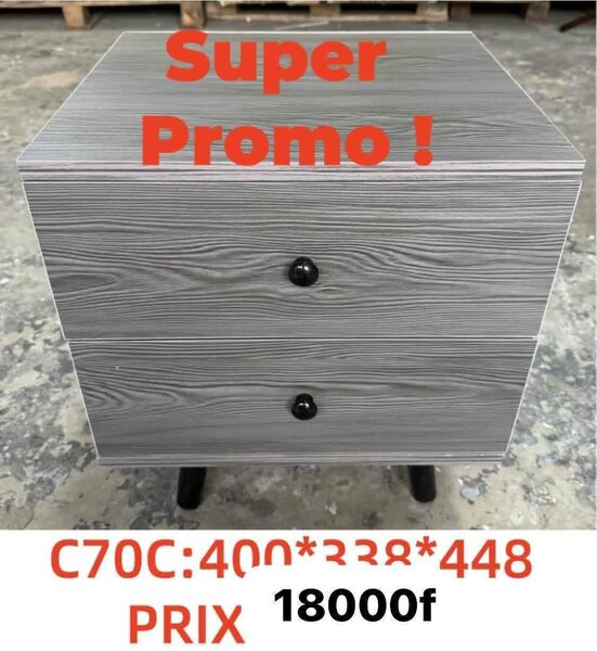 Chevet en bois moderne
