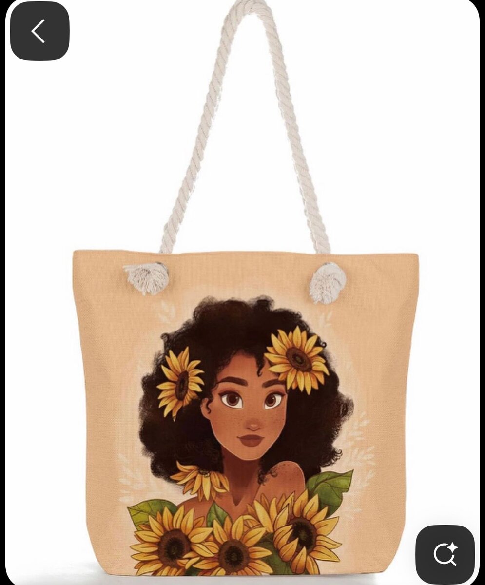 Sac cabas artistique femme