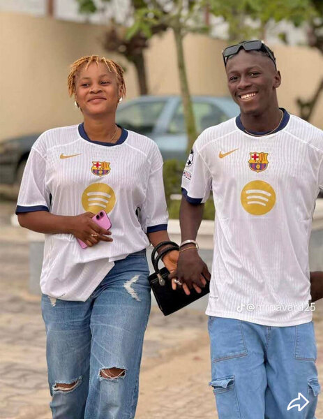 Maillot de football Barça blanc