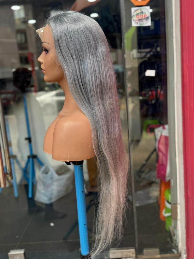 Couleur sylver lace frontale