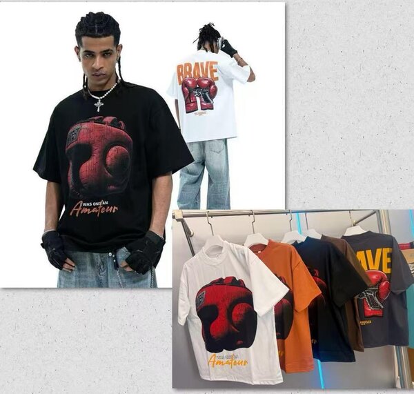 T-shirt streetwear impression