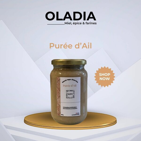 Purée d'Ail Naturelle OLADIA