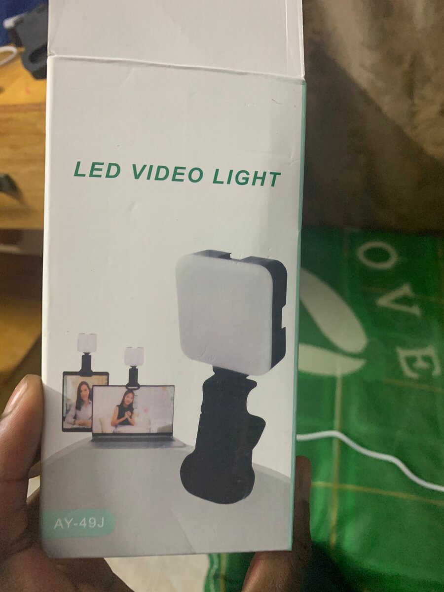 Lampe LED Video Rechargeable