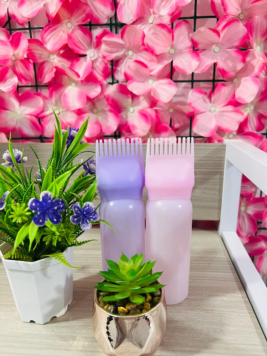 Bouteilles applicatrices cheveux