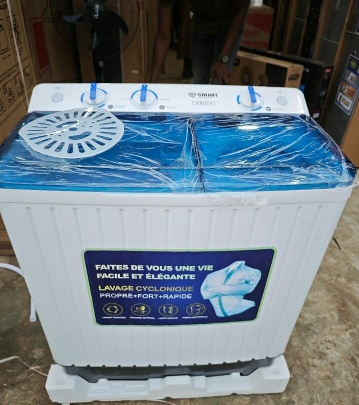 Machine à laver double tambour