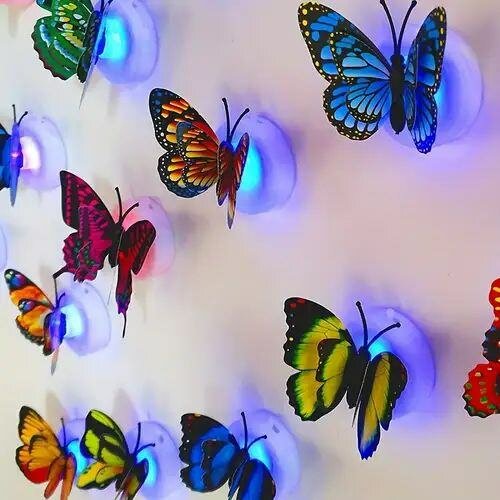 Guirlande lumineuse papillons LED