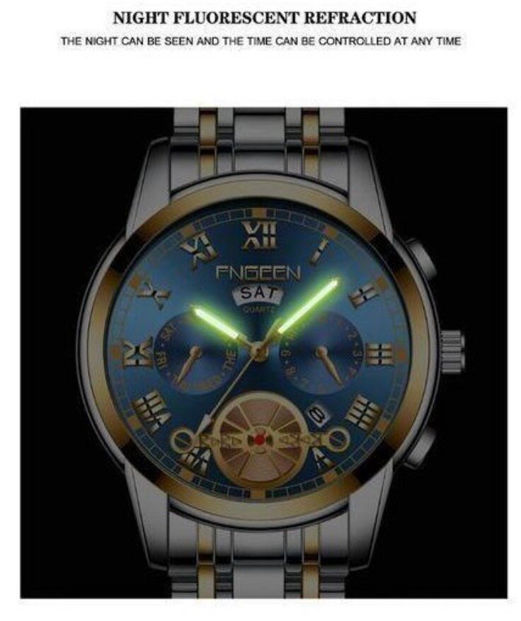 Montre FNGEEN Homme Élégante