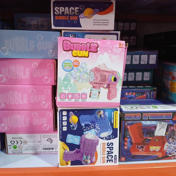 Pistolet à Bulles Space Amusant