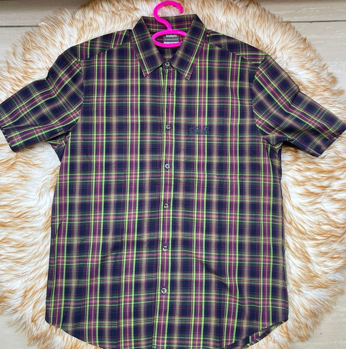 Chemise homme à carreaux