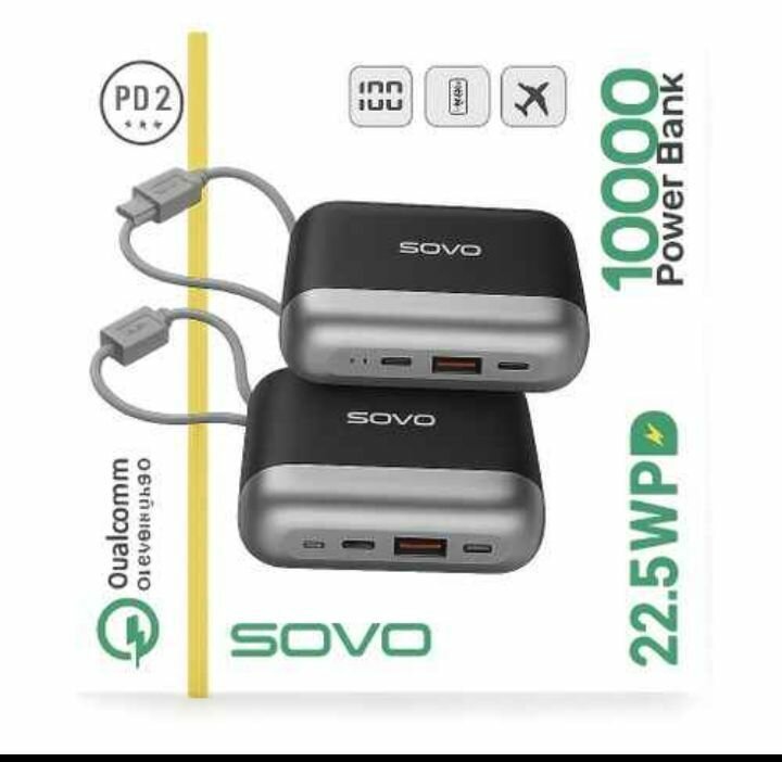 SOVO Power Bank 10000mAh