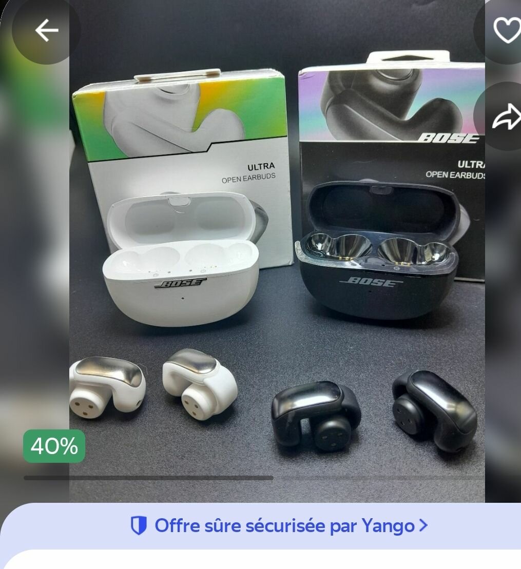 Écouteurs sans fil Bose Ultra