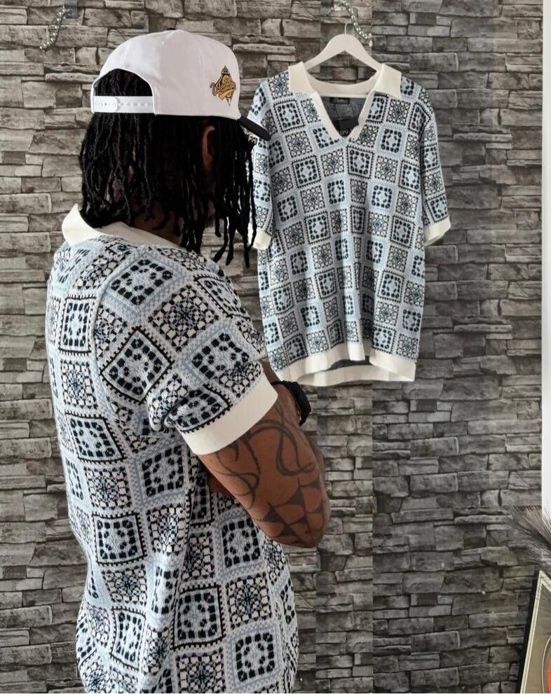 T-shirt à motifs stylés