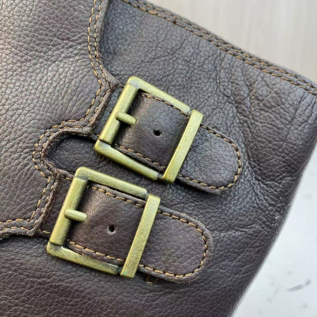 Кожаные сапоги для милых дам