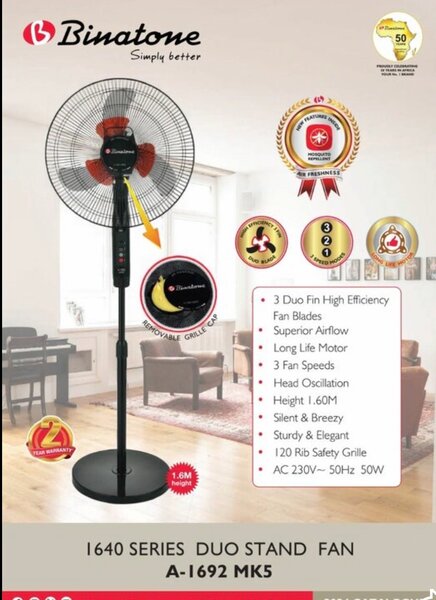 Ventilateur sur pied Binatone