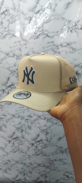 Casquette New York Yankees New Era beige
