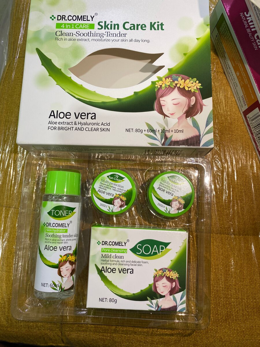 Kit Soin Visage Aloe Vera