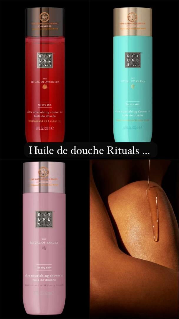 Huile de bain Rituals