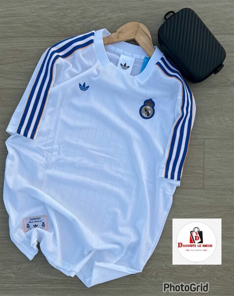 Maillot de Football Blanc Adidas