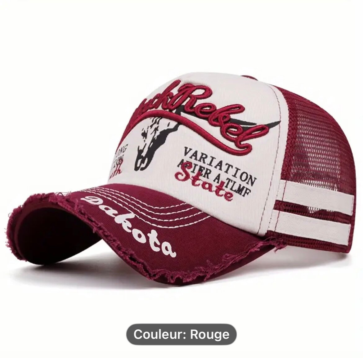 Casquette Trucker Vintage Style