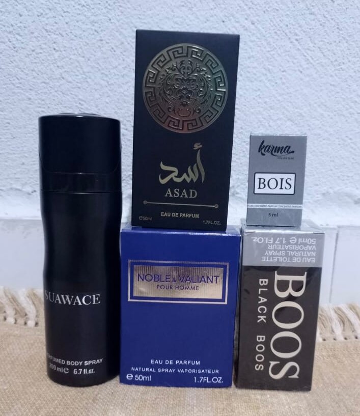 Ensemble de parfums élégants pour homme