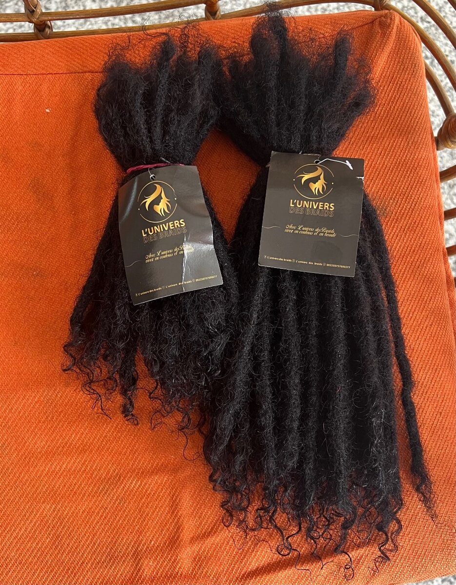 Tiges de Locs naturelle 80tige