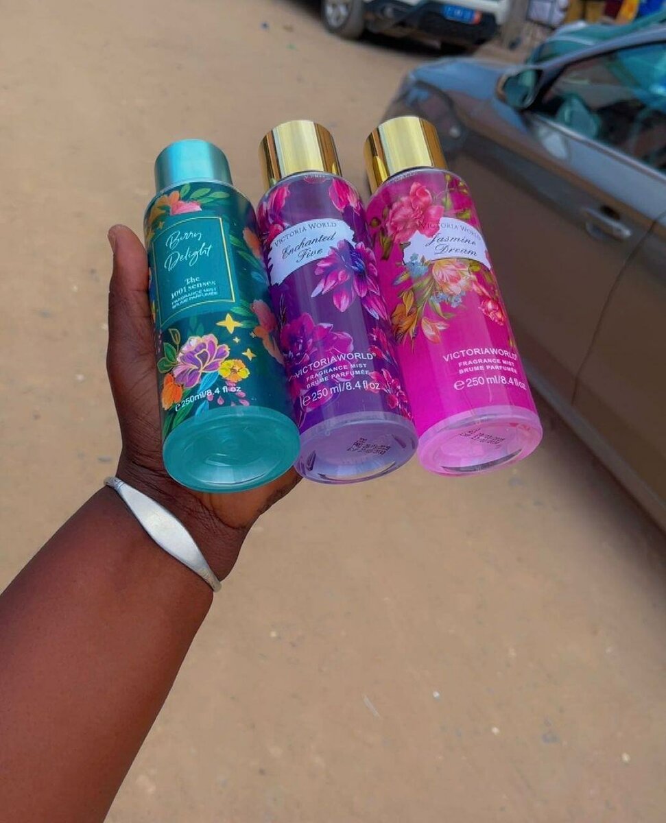 Brume parfumée pour le corps