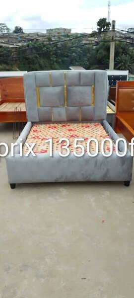 Lit Double Confortable Velours