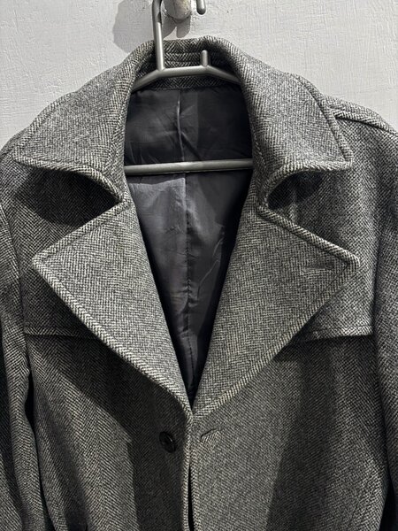 Lanzi HerringBone Overcoat