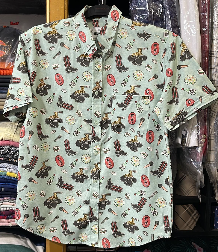 Mens Casual PRINT SHIRT