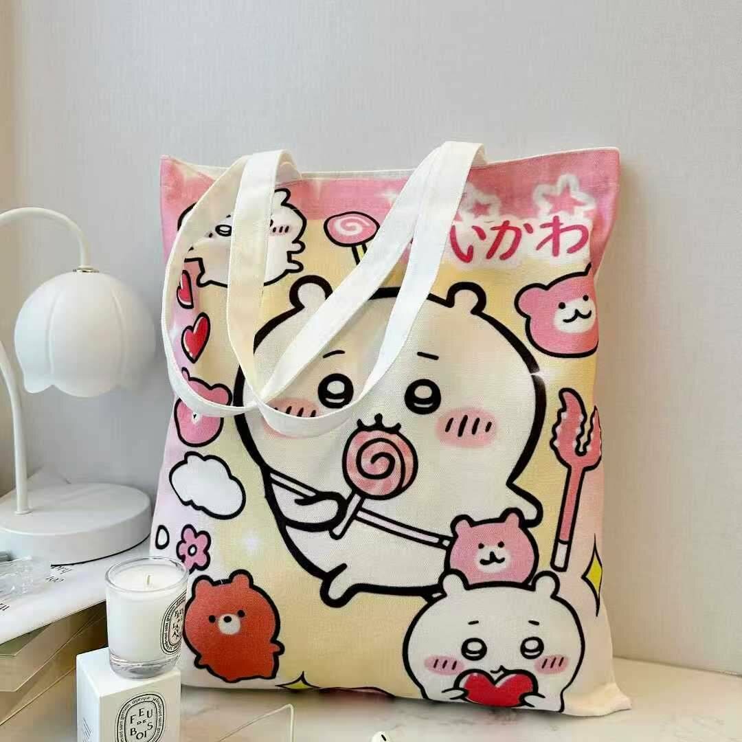 Cute Canvas Tote Bag