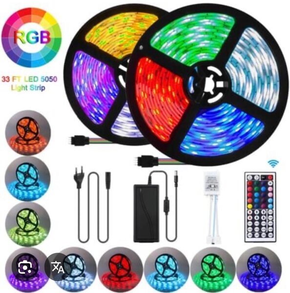 Bande LED RGB 5050 avec télécommande