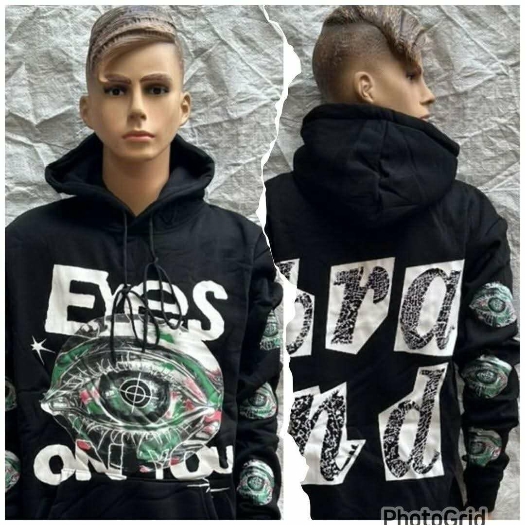 Sweat-shirt à capuche style urbain