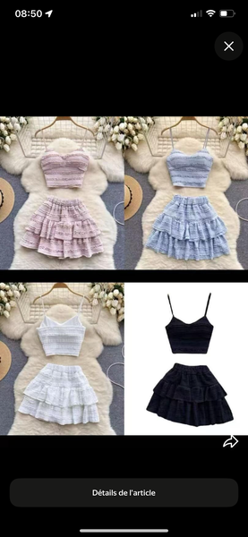 Ensemble chic en dentelle